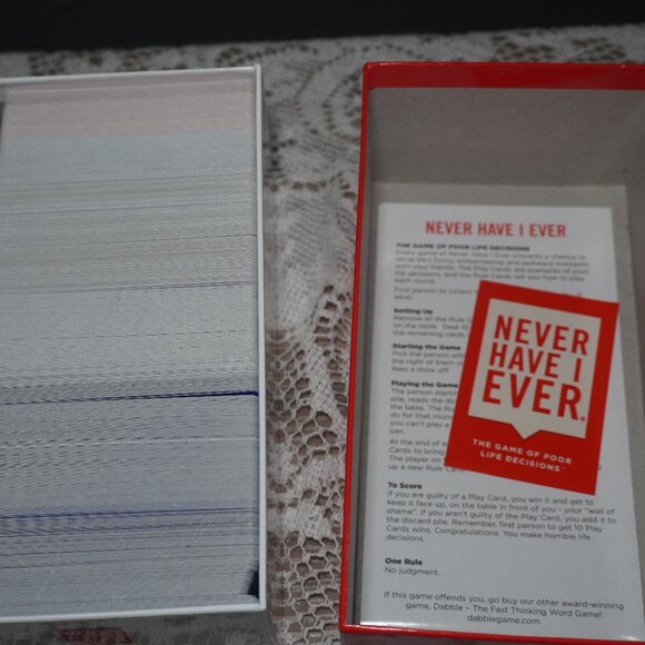 Never Have I Ever | The Kinda Dirty Classic Edition Adult Party Game Rated 17+ - Picture 5 of 6